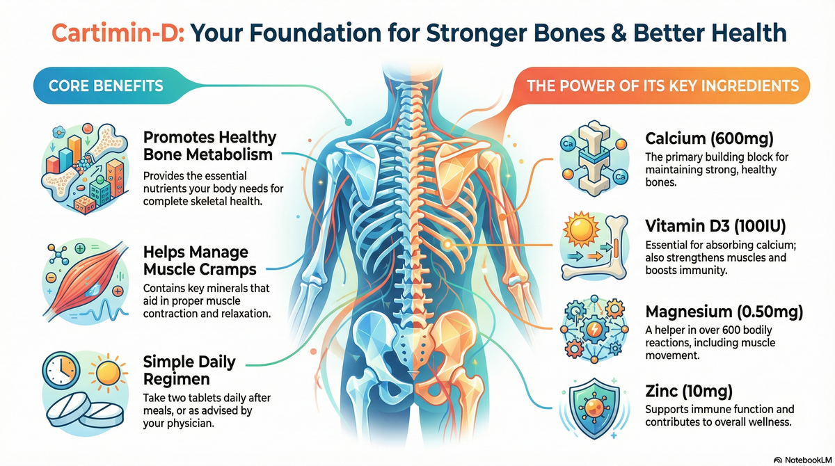 Strengthen Your Foundation: Why Cartimin-D is the Ultimate Choice for Bone Health