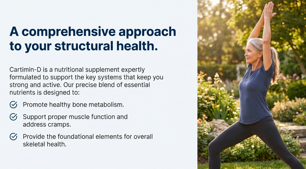 Cartimin-D Bone Health Tablets – Calcium & Vitamin D3 30s