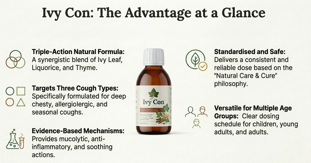 🫁 Ivy Con Natural Cough Syrup – Chest & Seasonal Cough Relief (120 ml)