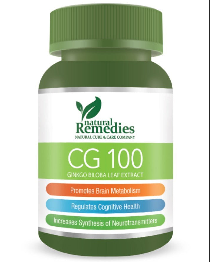 CG 100 Ginkgo Biloba Leaf extract & Choline 30s