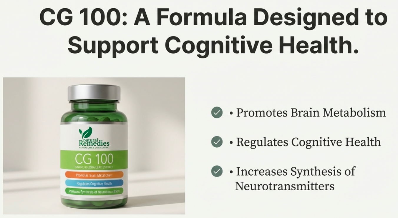 CG 100 Ginkgo Biloba Leaf extract & Choline 30s