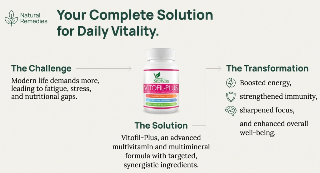 Vitofil-Plus Multivitamin & Multimineral Capsules 30s